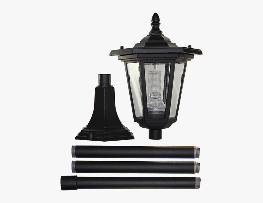 Pl04 Solar 2 Led Mini Lamp Post Light - Mini Light Pole, HD Png Download