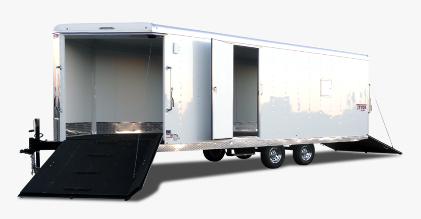 Xtreme Snowmobile Trailers - 24 Ft Enclosed Snowmobile Trailer, HD Png Download