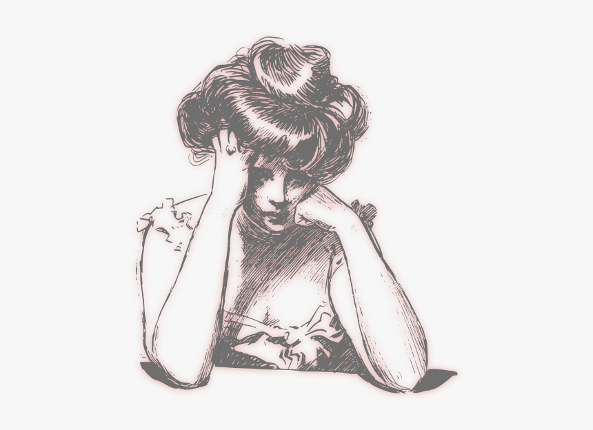 Worried Woman - 06 Blur - I D Rather Take Coffee Than Compliments Just Now, HD Png Download