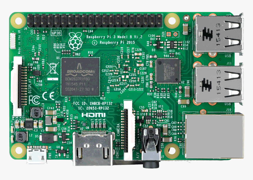 Raspberry Pi 3 Model B 2017, HD Png Download