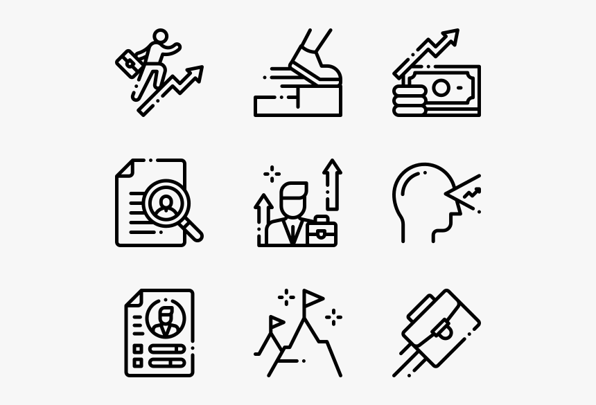 Job Promotion - Law Icons, HD Png Download