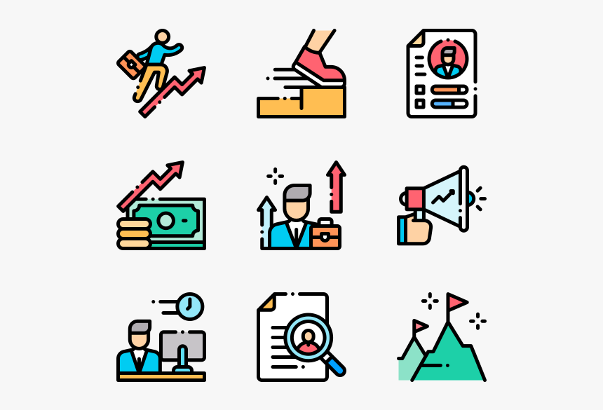 Job Promotion - Daily Routine Icon Png, Transparent Png