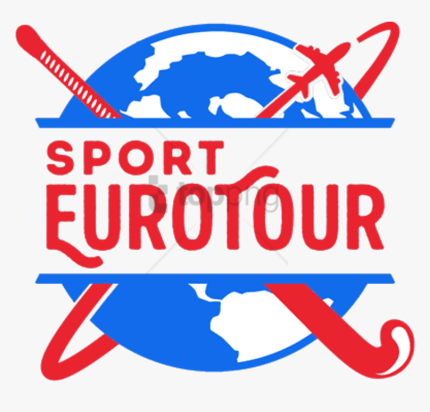 Free Png Download Sport Eurotour Field Hockey Logo - Earth Clip Art, Transparent Png