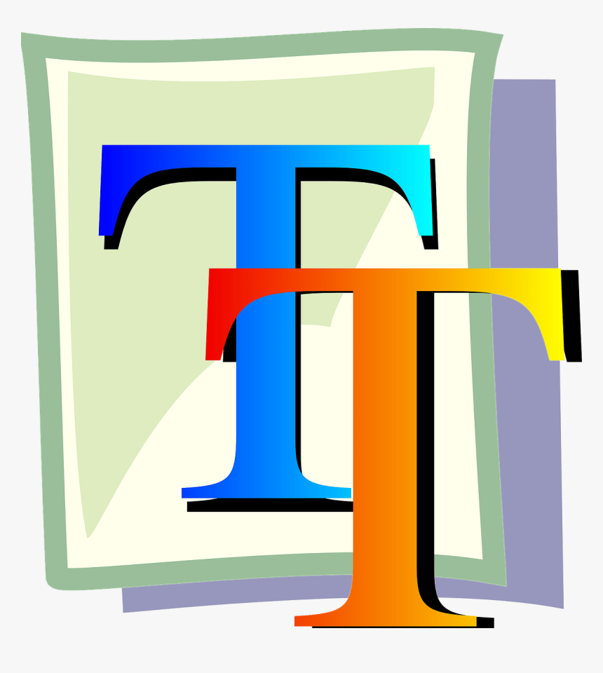 Typeface Tattoo Clip Art Computer Icons Tango Desktop - Fonts Cliparts, HD Png Download