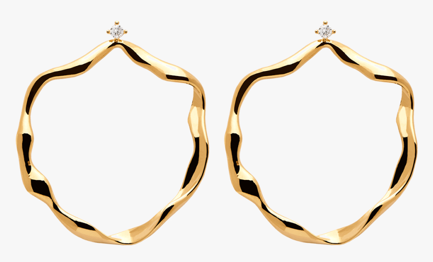 Buy Akari Earrings At - Akari Gold Earrings, HD Png Download