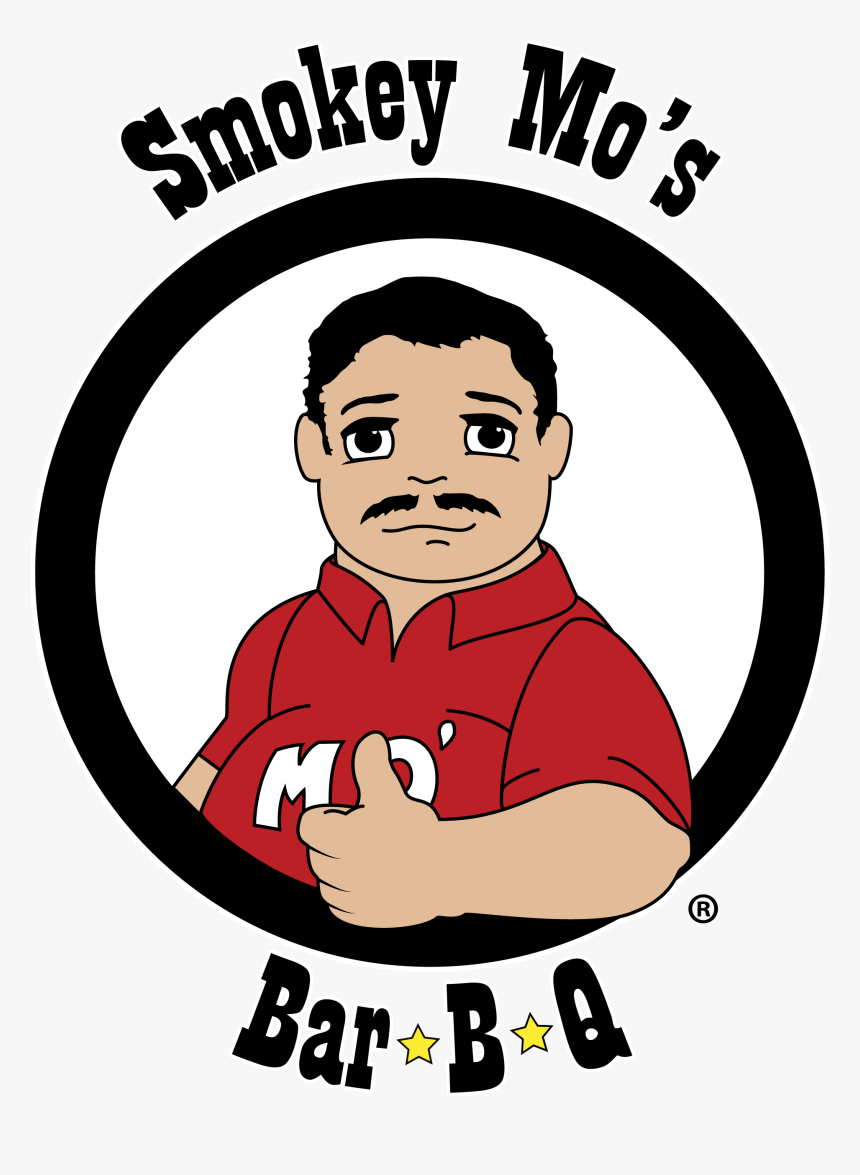 The Smokey Mo - Smokey Mo's Bbq Logo, HD Png Download