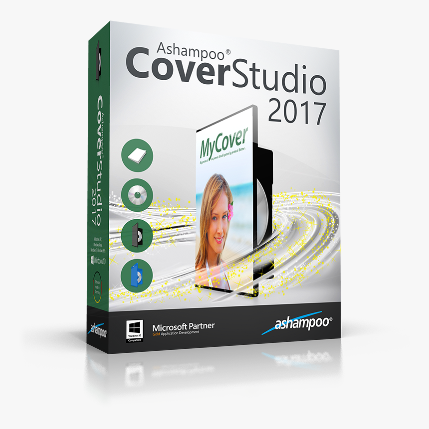 Ashampoo Cover Studio 2017, HD Png Download