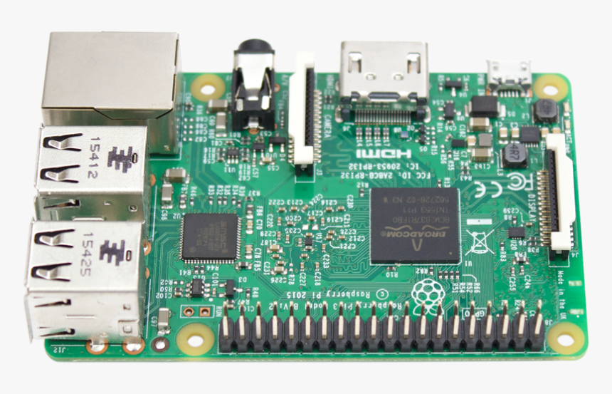 Raspberry Pi - Microcontroller, HD Png Download