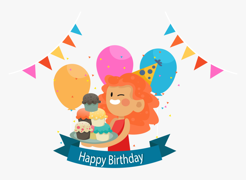 Transparent Birthday Party Clip Art - Happy 50th Birthday Transparent Vector, HD Png Download