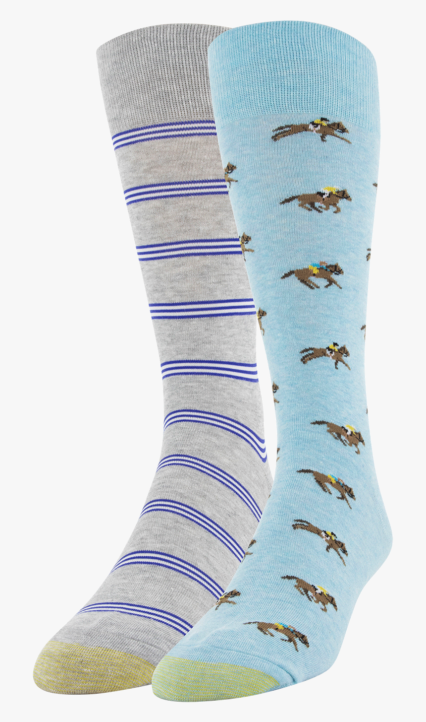 Shop Gold Toe Men S Horse Racing & Cambridge Stripes - Sock, HD Png Download