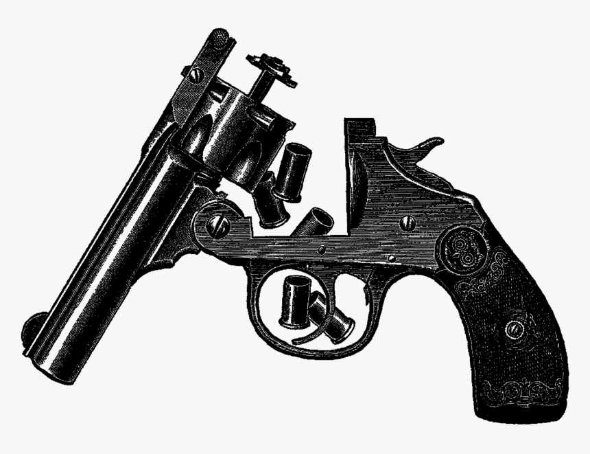 Transparent Pistol - Firearm, HD Png Download