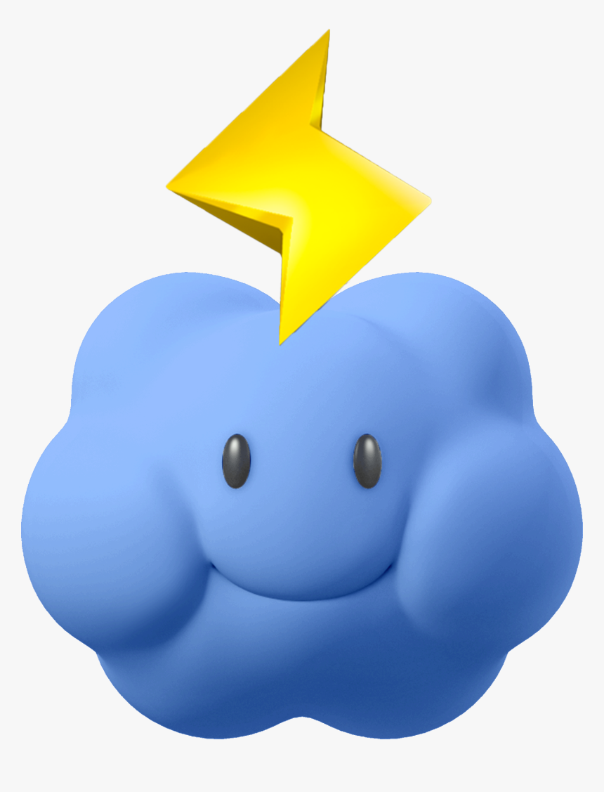 Thundercloud Mario Kart - Mario Kart Wii Items, HD Png Download
