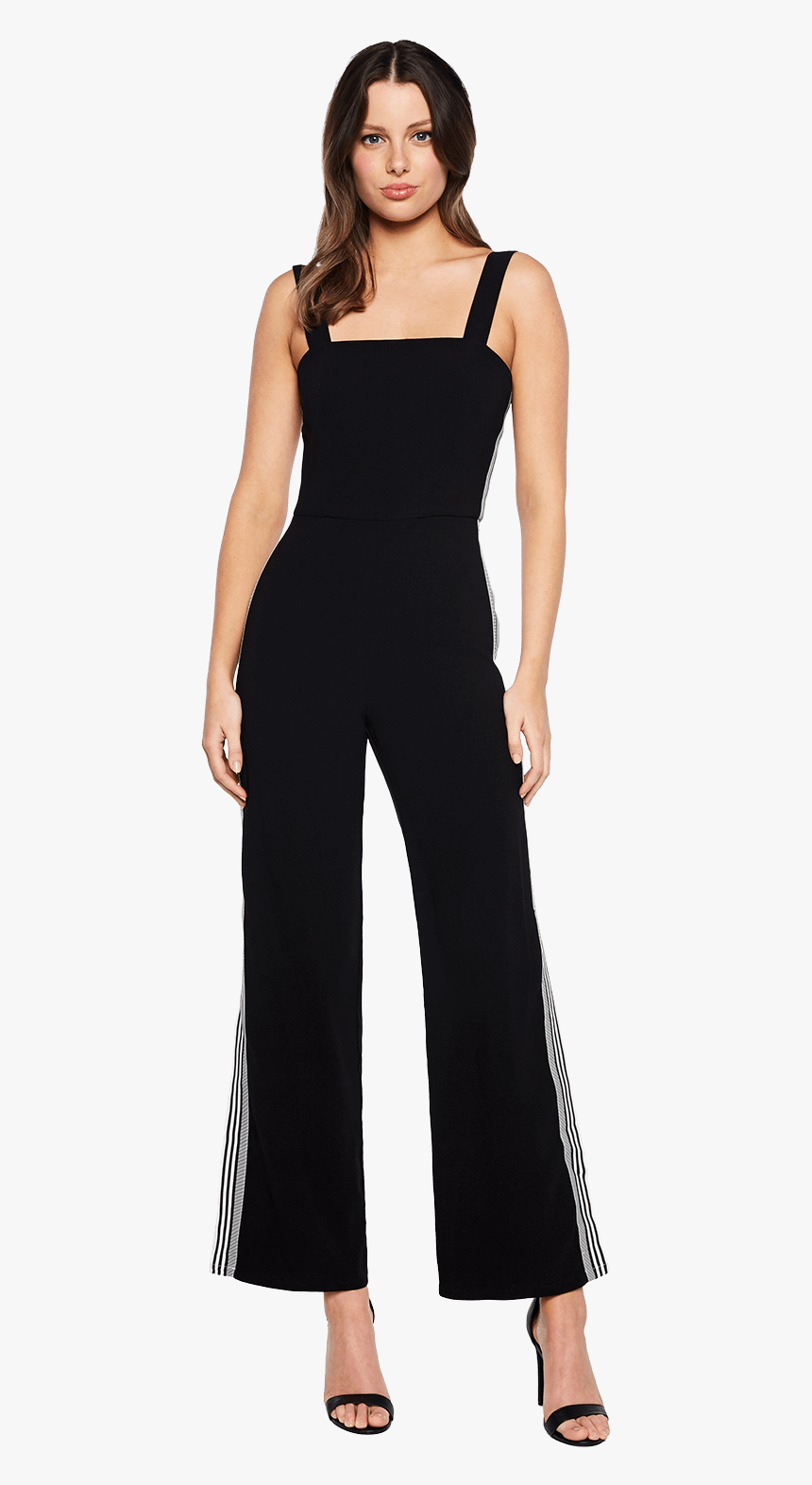 Tara Jumpsuit In Colour Caviar - Photo Shoot, HD Png Download