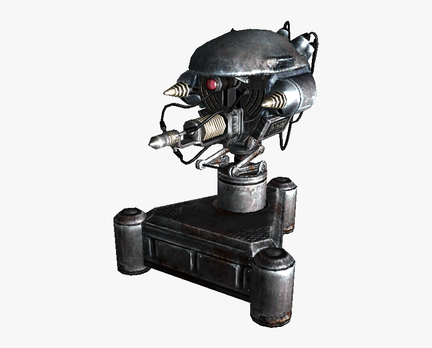 Mk-iv Turret - Fallout Nv Automated Turret, HD Png Download