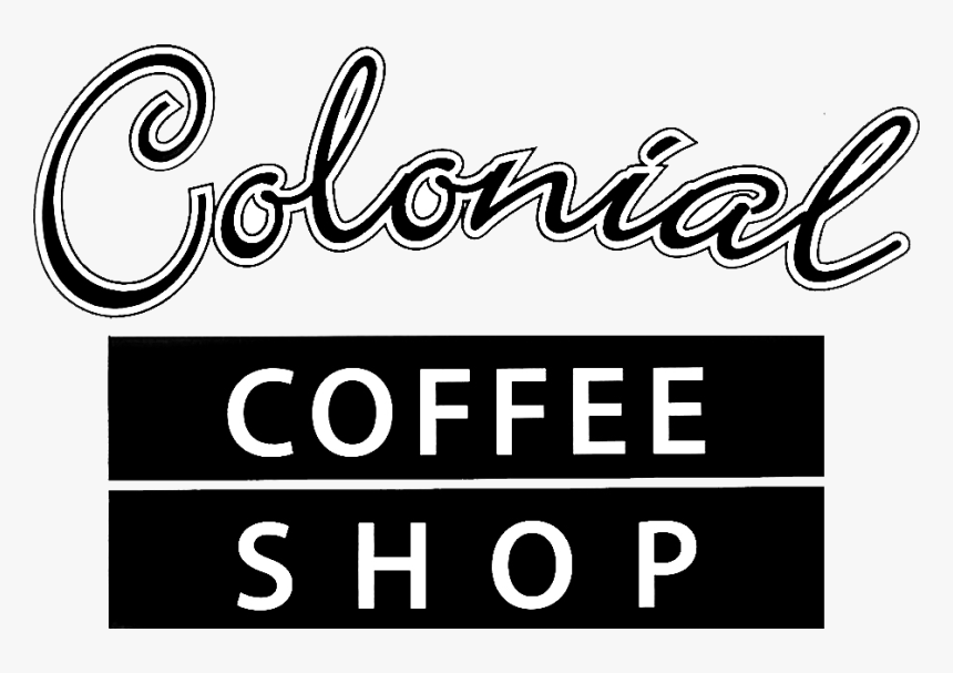Colonial Coffee Shop Home - Calligraphy, HD Png Download