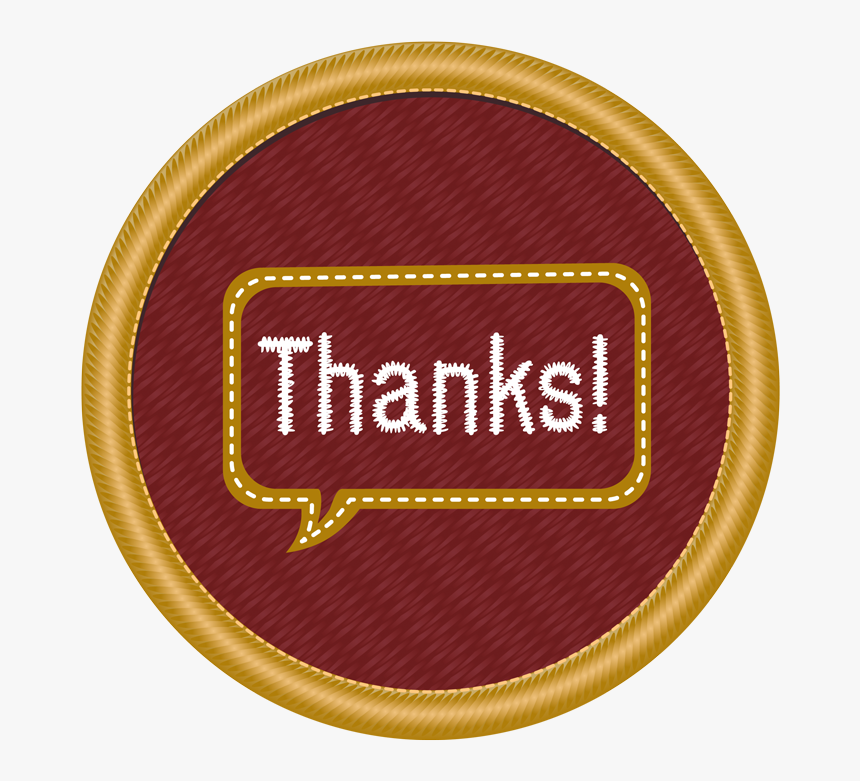 Thanks Badge Scouts Canada, HD Png Download
