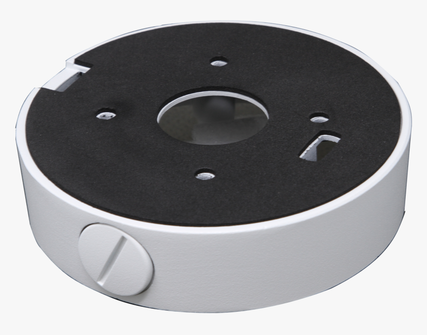 White Junction Box/mounting Base For Hikvision Turret - Circle, HD Png Download