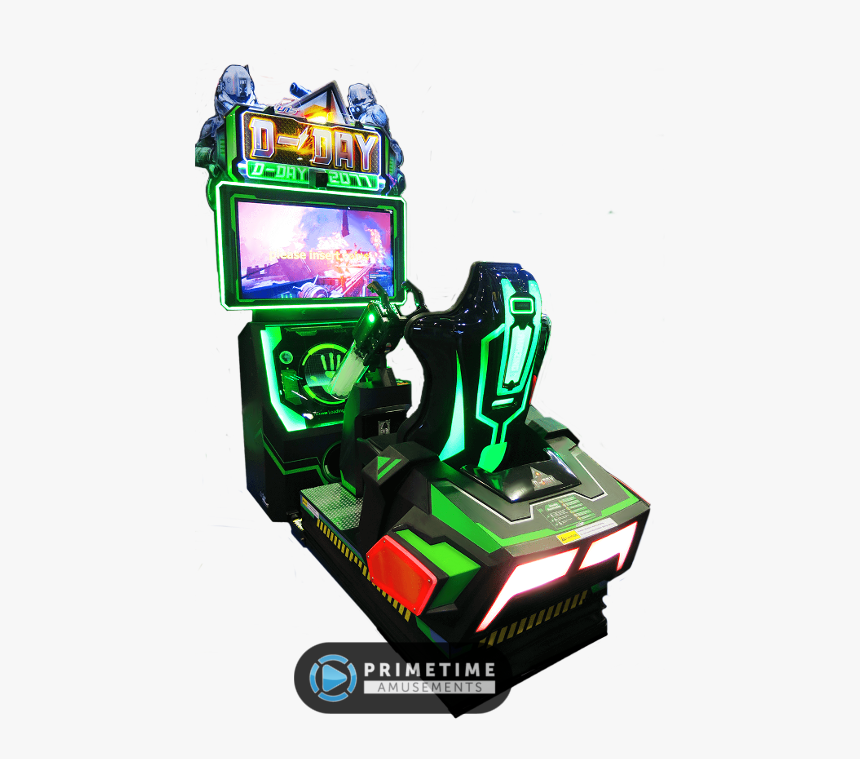 D-day 2077 Arcade Vr Simulator By Unis - Robot, HD Png Download