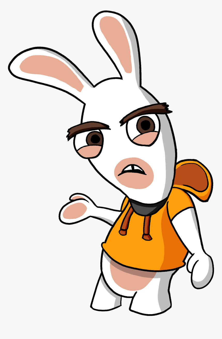 Rabbid Behon - Cartoon, HD Png Download