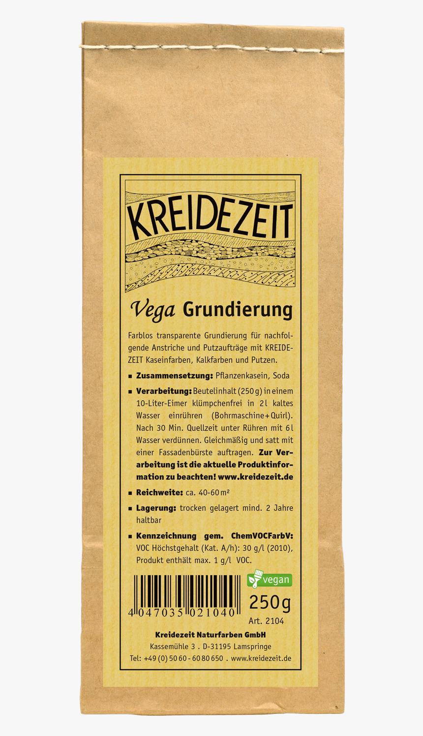 Kreidezeit Naturfarben Primer Vega Primer - Cosmetics, HD Png Download