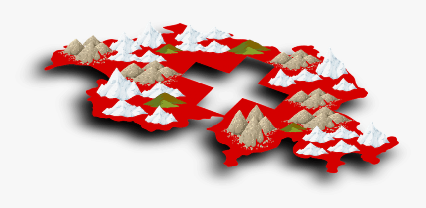 Switzerland Snow Mountain Logo Design, HD Png Download