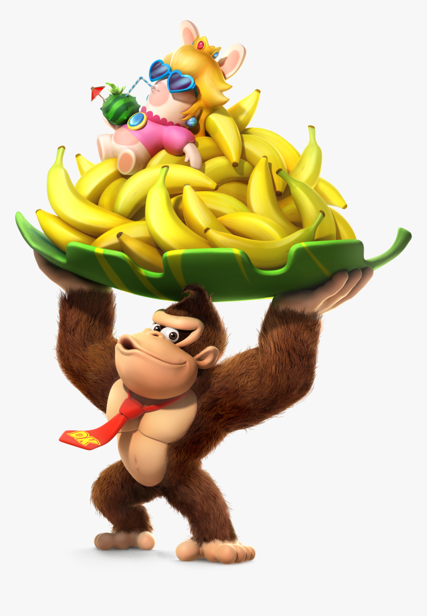 Donkey Kong Mario Rabbids, HD Png Download