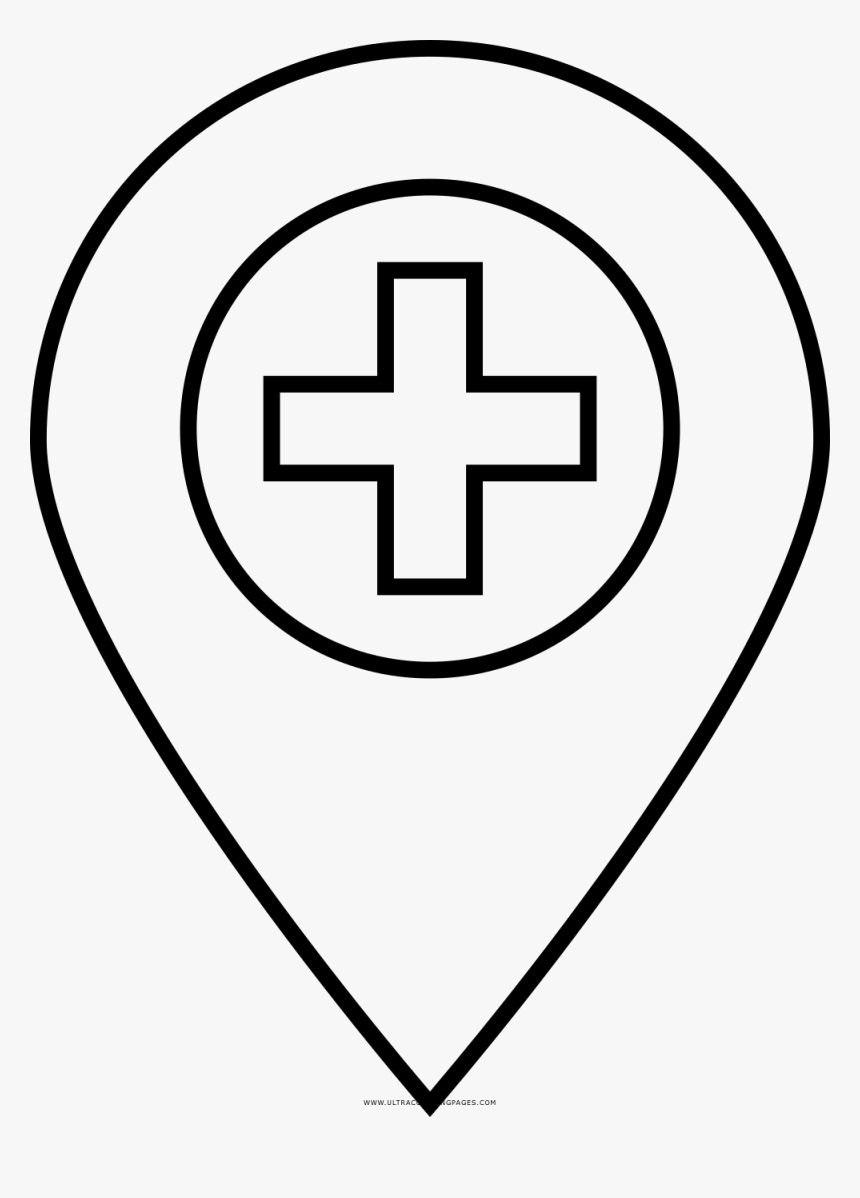 Switzerland Flag Coloring Page - Cross, HD Png Download