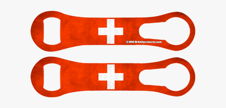 Switzerland Grunge Flag Kolorcoat™ V-rod® Opener - Cross, HD Png Download