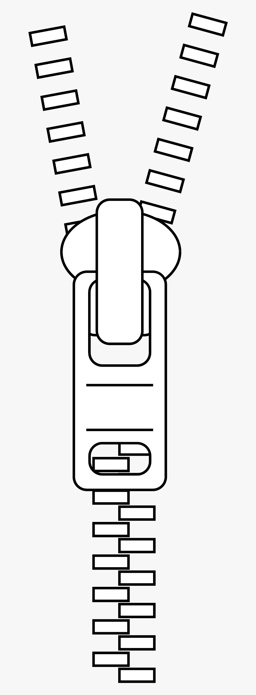 Zip Free Png Image - Zipper Clipart Transparent Background, Png Download