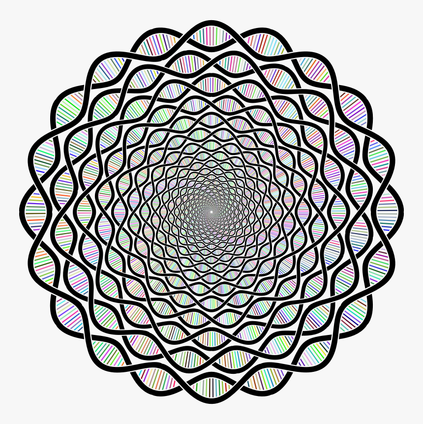 Dna Helix Vortex Prismatic - Heat Cap Lamp Silver, HD Png Download