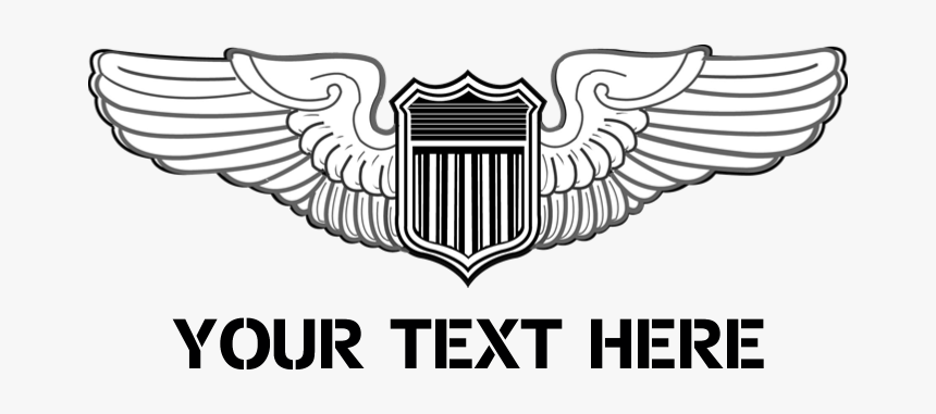Us Air Force Pilot Badge, HD Png Download