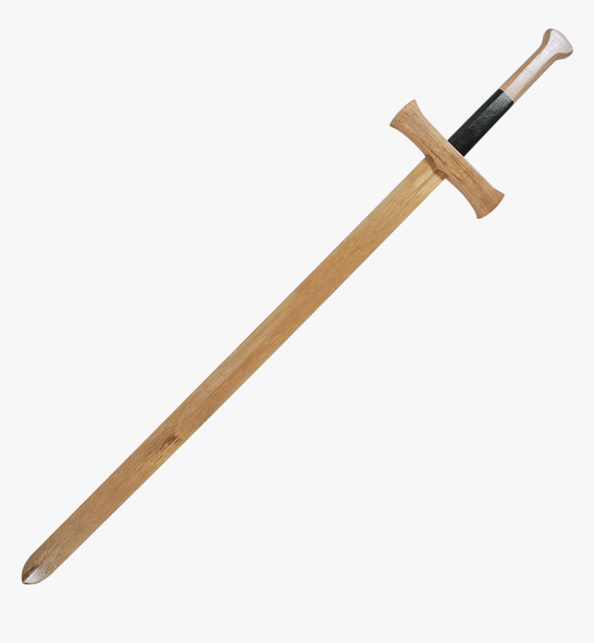 Wooden Medieval Longsword - Medieval Longsword, HD Png Download