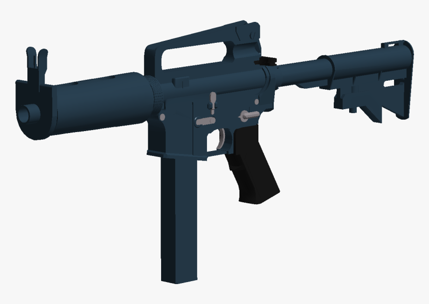 Ppsh 41 Png -colt Smg Phantom - Phantom Forces Colt Smg, Transparent Png