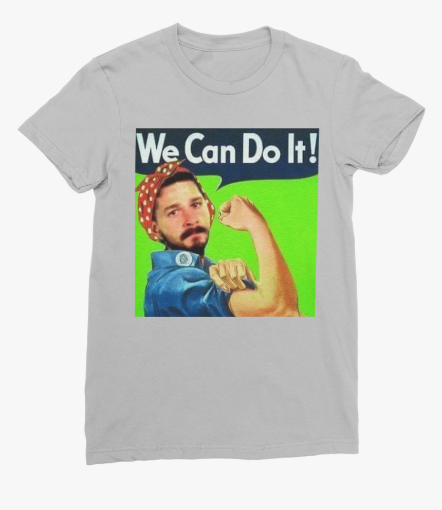 We Can Do It Meme ﻿classic Women S T-shirt - Rosie The Riveter, HD Png Download