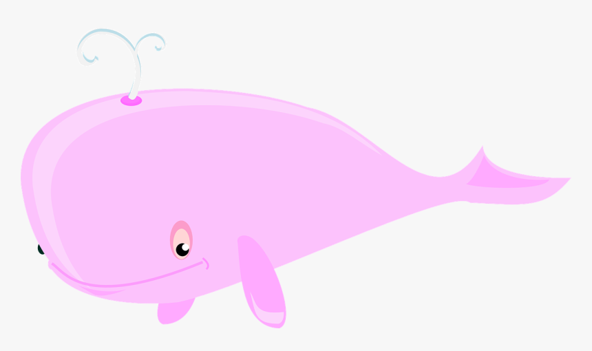Ocean Clipart, Sea Clipart,watercolor Ocean Clipart, - Cartoon Whale, HD Png Download