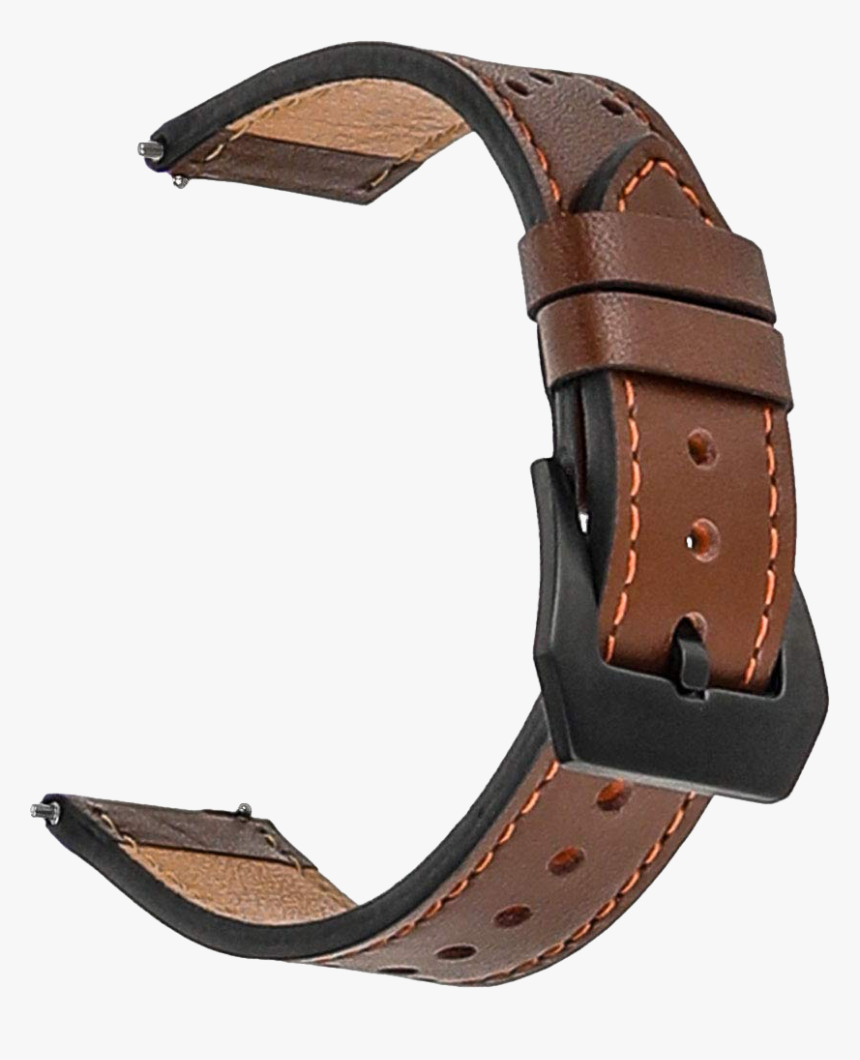 Galaxy Watch With Barton Leather Band, HD Png Download