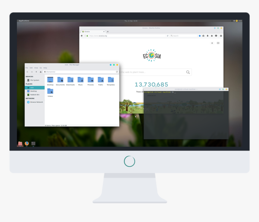 Computer Monitor, HD Png Download