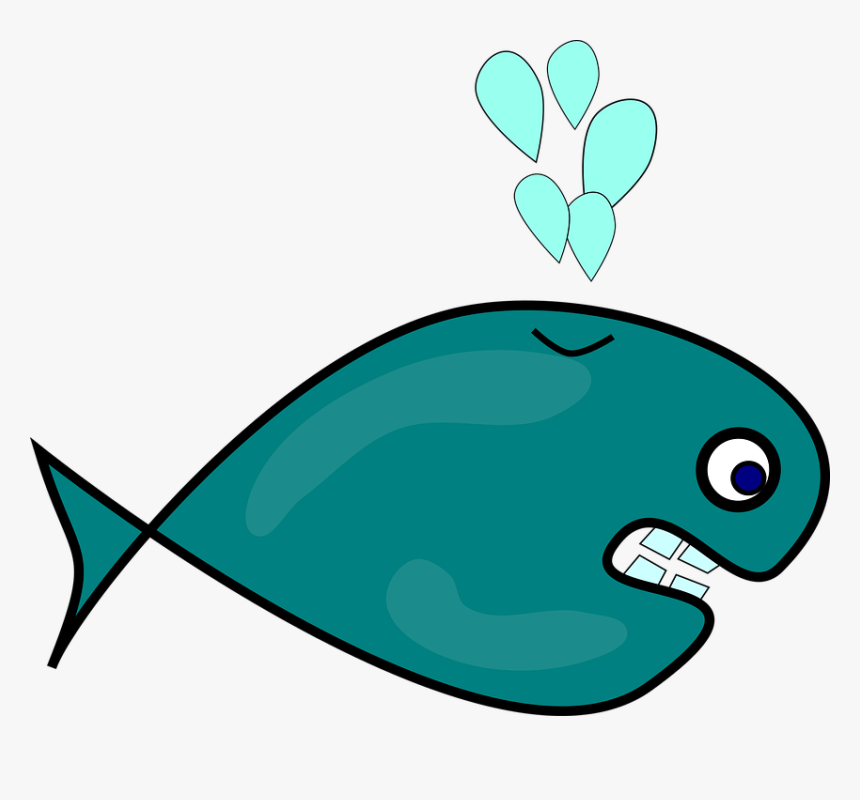 Whales , Png Download - Big Fish Clipart, Transparent Png