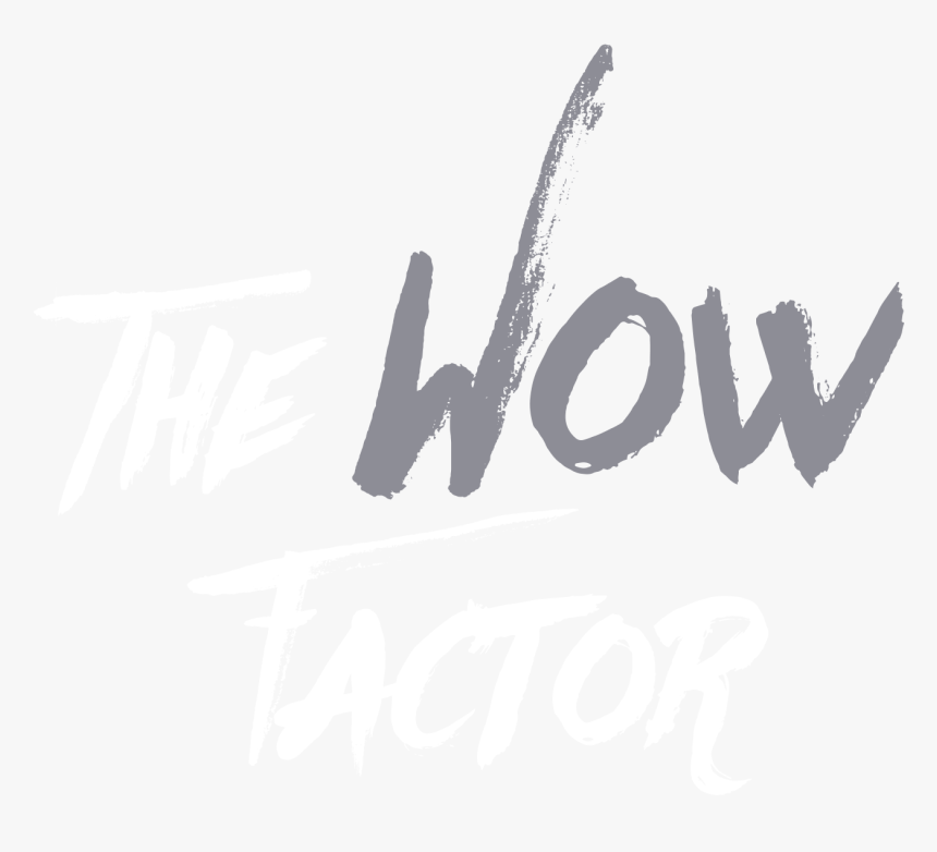Wow Calligraphy Png, Transparent Png