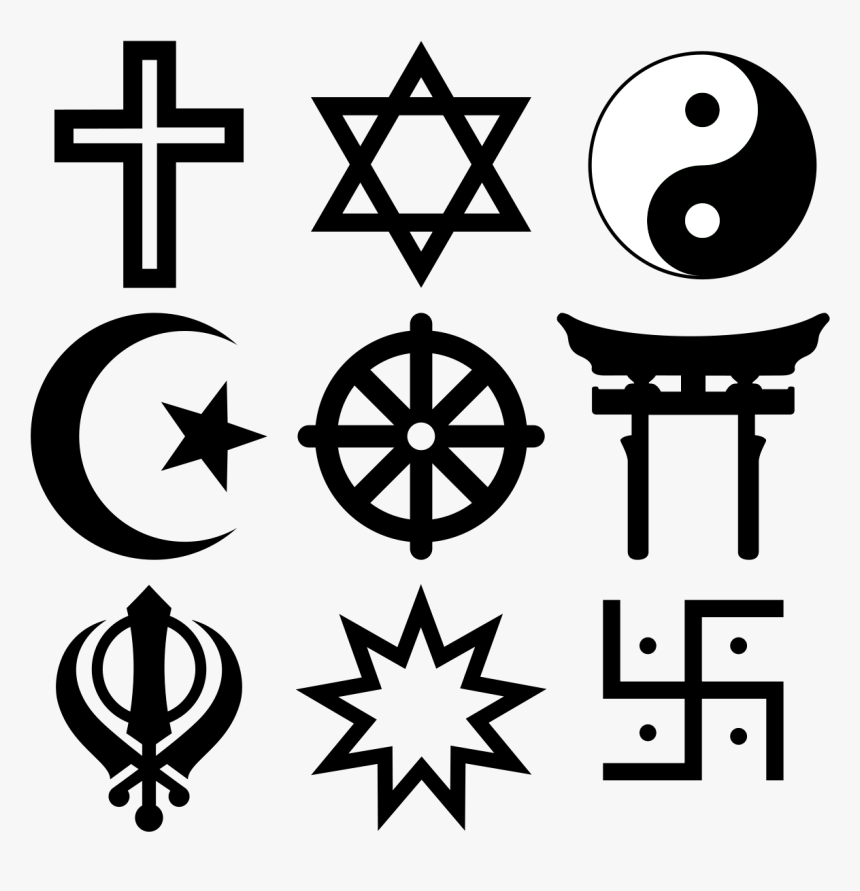 Transparent Religious Symbols Png - Culture Religion, Png Download