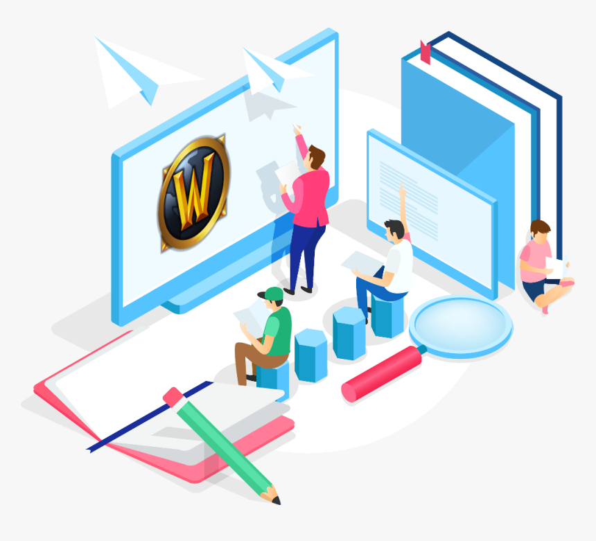 Wow Game Time - Tailwind Template, HD Png Download