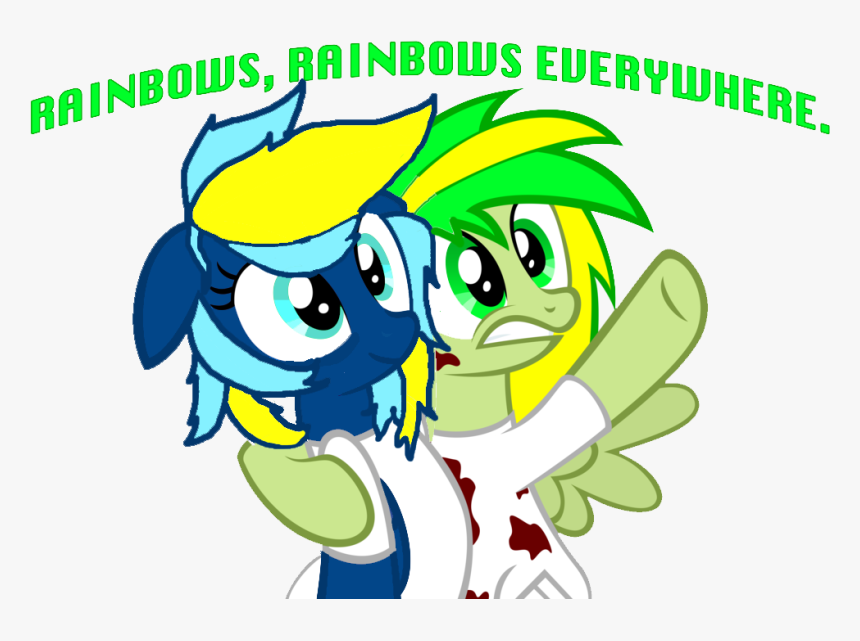 Fanmade Rainbow Rainbows Everywhere Stella - Cartoon, HD Png Download