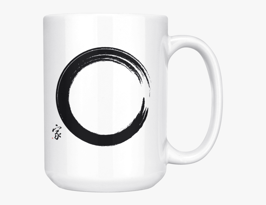 Enso Zen Life Jumbo Coffee Mug , Png Download Coffee Cup, Transparent