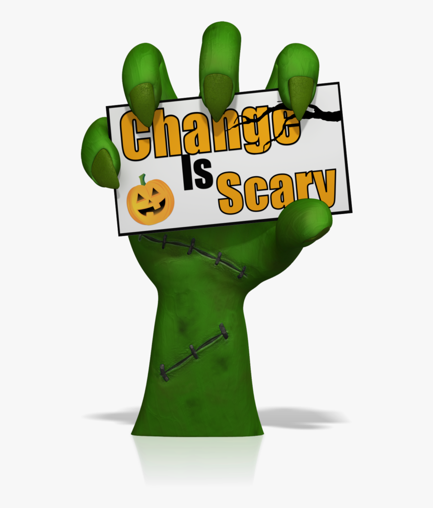 Creepy Hand Holding Card, HD Png Download