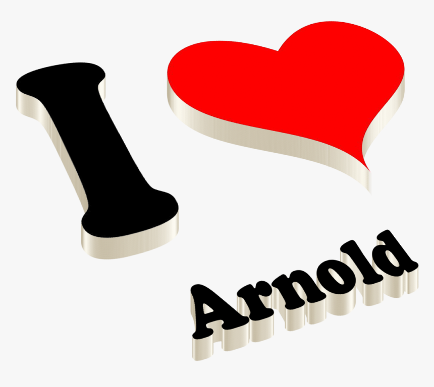Arnold Transparent Png Image - Love You Jaan, Png Download