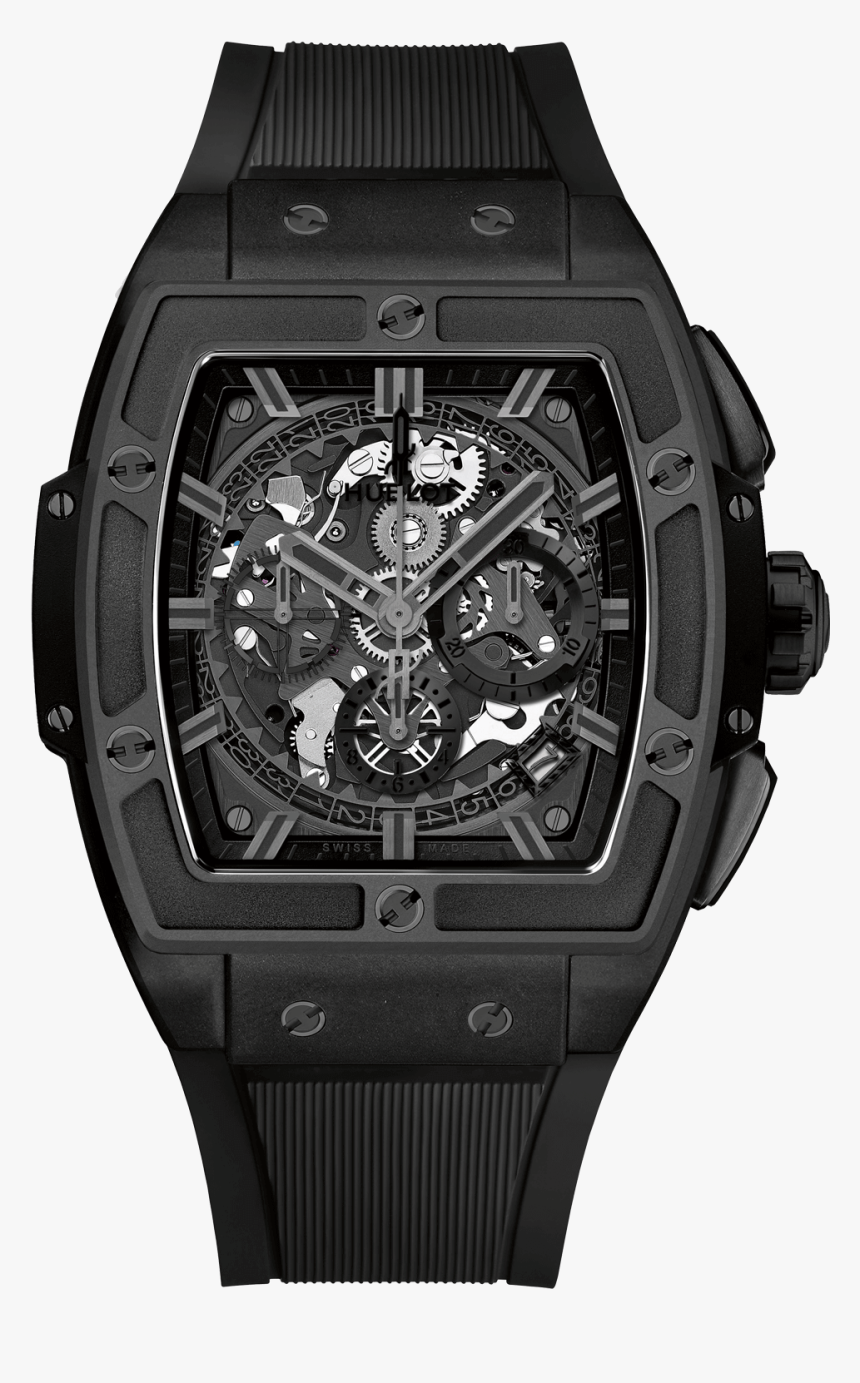 Montre Hublot Spirit Of Big Bang - Hublot Spirit Of Big Bang All Black 42mm, HD Png Download