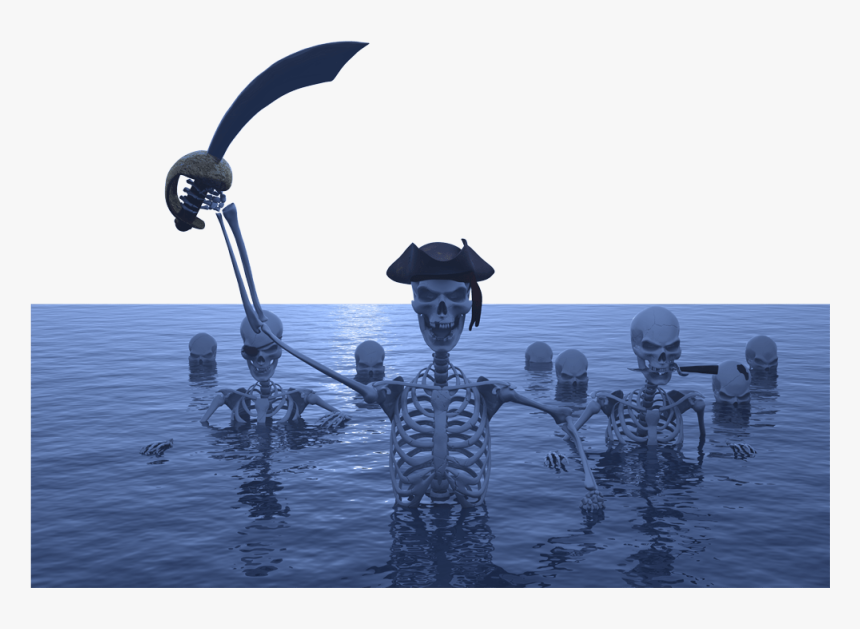 Transparent Skelton Png - Reflection, Png Download