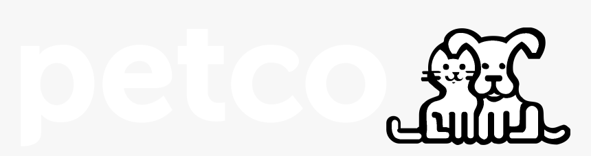 Petco Logo Black And White, HD Png Download