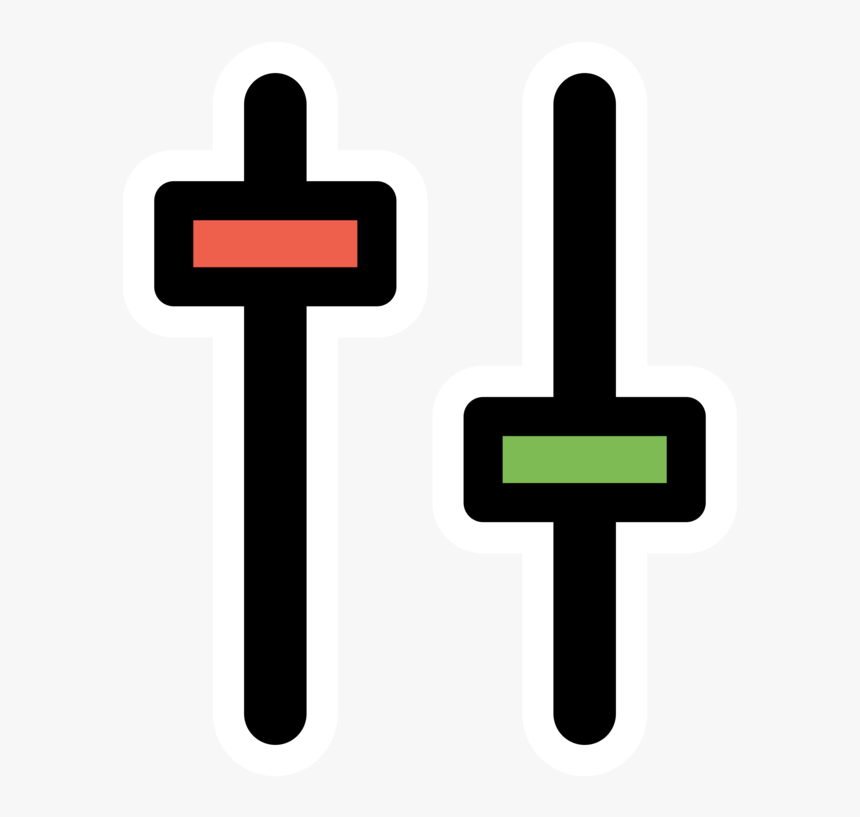 Symbol,cross,sign - Equalizer Clipart, HD Png Download