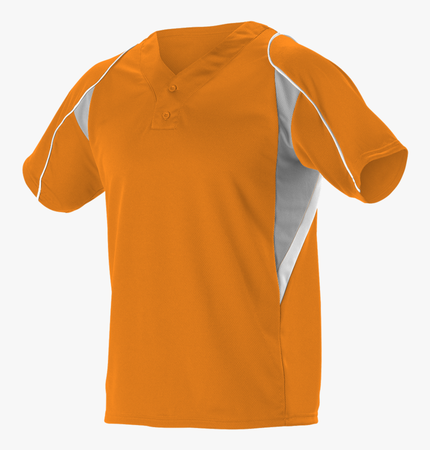 Grey White Orange Polo, HD Png Download